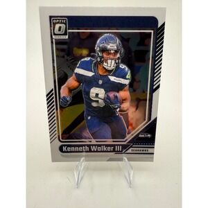 2024 Panini Donruss Optic Football Kenneth Walker III Seattle Seahawks Card 178